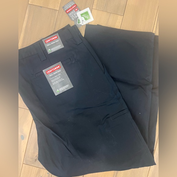 craftsman Other - NW T - Craftsman Men's Black Twill Work Pants